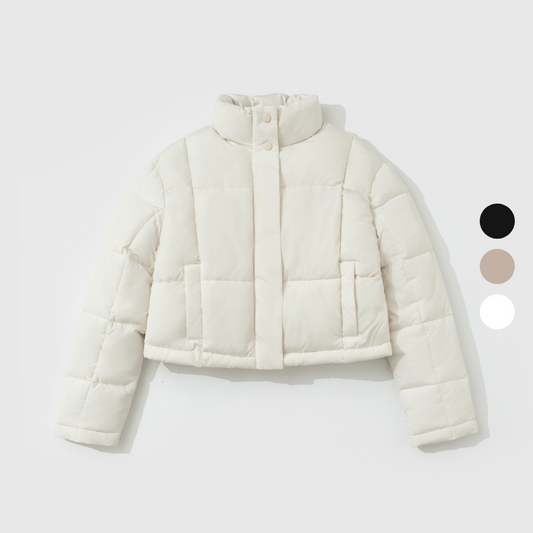 Stand Collar Padded Jacket
